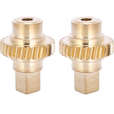 2 pièces Engrenage de remplacement moteur 13297951 Convient pour Vauxhall Convient pour Opel beige