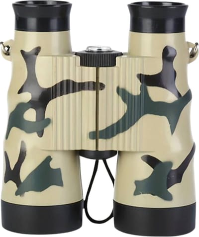 Bovista Verrekijker - Compacte Verrekijkers - Binoculairs - Vogelkijker - Vogelspotten - Speelgoed - Gele Camouflage