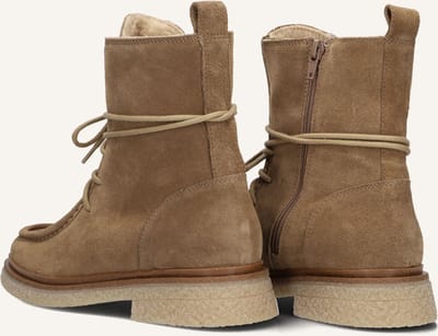 AYANA 09-241 Boots Dames - Taupe - Maat 37