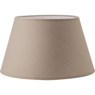 Home Sweet Home - Stoffen - Stoffen Lampenkap - Conisch - taupe - Minimalistische stijl - 30 x 20 x 17 cm - E27 fitting - voor Tafellamp - voor
