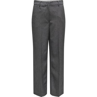 Jacqueline de Yong Broek Jdybloom Siri Hw Straight Pant Tlr 15348978 Black/white Salt Dames Maat - W26 X L32