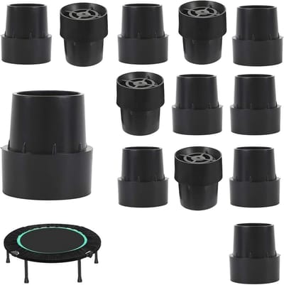 12 Stuks Antislip Trampoline-Pootdoppen – Ideaal voor Trampolines, Krukken en Stoelen