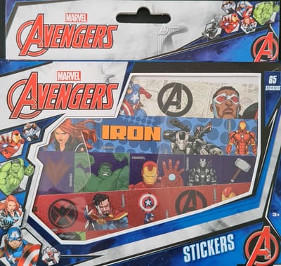 Avengers stickers- Stickers - Stoer - Cadeau - Kinderfeestje - Partijtje - Kleinheidje - Sinterklaas - Sinterklaas cadeauJongens - Avengers Stickers - Plakkers - Beloningsysteem - Avengers - Marvel - Kado