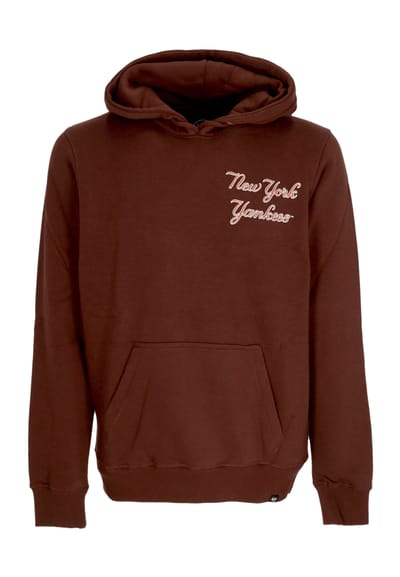 Mannen hoodie Mlb Backer Burnside Hoodie Neyyan Cacao