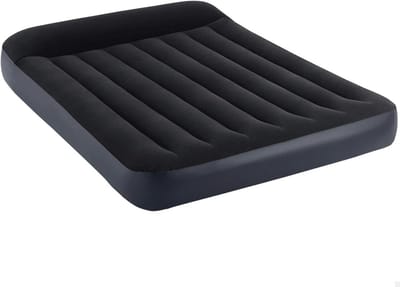 Pillow Rest Classic Air Bed Built in Pump Doubter - Comfortabele Intex 64148NP - 137cm x 191cm x 25cm
