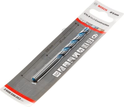 Bosch Universele boor CYL-9 Multi Construction 6 x 60 x 100 mm, d 5,5 mm