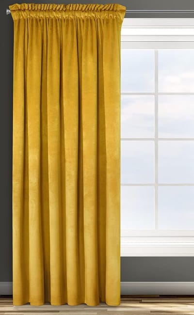 Fluwelen Gordijn - Luxe Kwaliteit - 1 stuk - 140 cm breed x 270 cm lang - 100% polyester