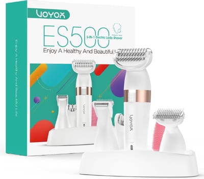 VOYOR® Ladyshave - Ladyshaves Voor Vrouwen - Ladyshaves - Lady shave - Ladyshaves Bikini - Bikinitrimmer - Ladyshaves Oplaadbaar - Ladyshave Bikinilijn - Ladyshaver - Ladyshaves Voor Vrouwen Oplaadbaar