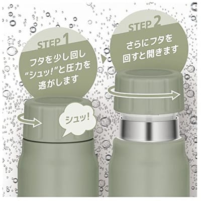 Geïsoleerde koolzuurhoudende drankfles 750 ml - Kaki - Koude Isolator