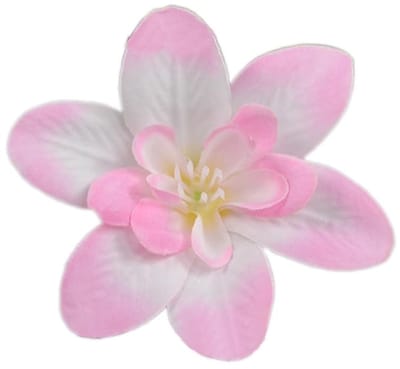 Dailygoods- Kunstorchidee 4 x 8 cm - Kunstbloemen - Decoratieve Bloemen - Kunstbloemen voor Binnen - Orchideebloemen - 10 Stuks - Kunstbloem