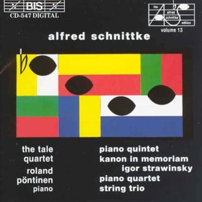 Roland Pöntinen, The Tale Quartet - Schnittke: Piano Quintet | Kanon In Memoriam Igor Strawinsky (CD)
