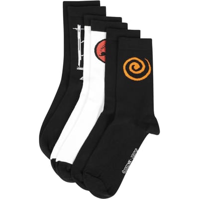 Naruto - Anime Sokken - Shippuden - EU39-42 tot EU 43-46 - meerkleurig
