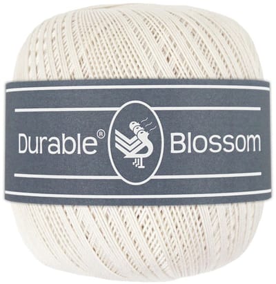 Durable Blossom - 326 Ivory - Verfijnd Gemerceriseerd Katoen Garen