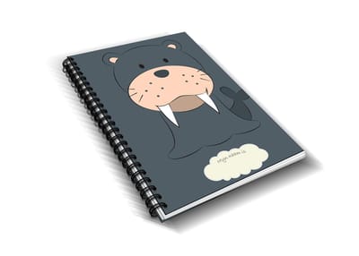 Ollie & Tigger kinderopvang dagboek, gastouder kinderdagverblijf dagboekje Zeeleeuw - baby - peuter - oppasboekje - opvangboekje - invulboek - ringband