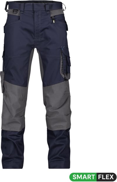 Werkbroek met stretch en kniezakken voor dames