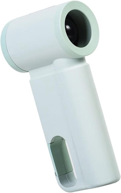 VHV - Nekventilator - nekventilator usb oplaadbaar - USB oplaadbaar, met digitaal display, met LED verlichting, handsfree - voor wandelen, reizen, sport