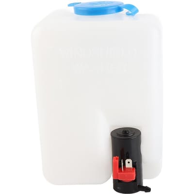 Universele sproeierfles tankkit pomp 12V 1,8L ruitenwissersysteemreservoir white