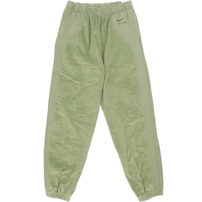 Lichte trainingsbroek dames sportkleding Air Corduroy fleecebroek met hoge taille Alligator/medium olijf