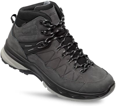 Grisport Tampa Mid Wandelschoen - Dames leren mid wandelschoenen - Anthracite