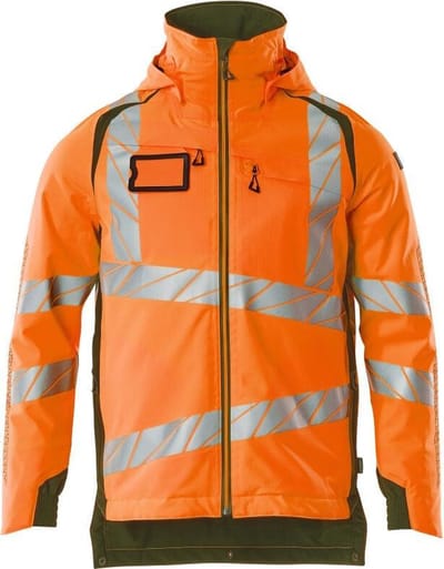 Mascot Accelerate Safe Winterjas 19035 - Mannen - Oranje/Mosgroen - XXL