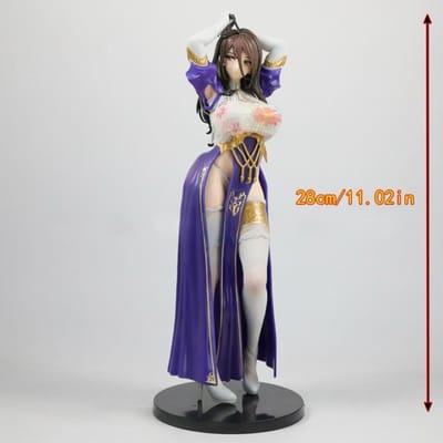 Vibrastar rokuku Figurine Nonne Traitement Saint Sœur Petronille 1/6 Fille Anime Figure d'Action en PVC Statue Ensemble Adulte Figurine Poupée no box blue