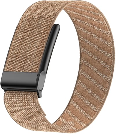 Strap-it Gebreid bandje Nylon geschikt voor WHOOP 5.0 - Bruin