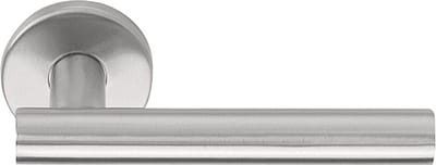 Deurklink Formani Basics LB7-19 Mat RVS Deurkruk Geveerd Op Rozet