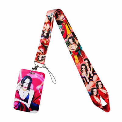 Anime Cartoon Badgehouder Sleutelhangers Nekkoord Voor Toegangskaart Anime Creditcardhouder Sleutelhanger Riemen