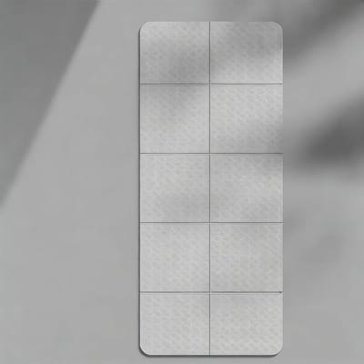 Vloerbeschermingsmat - Trainingsmat Onderlegger - Fitness Apparaten - Ruimtebesparend Opvouwbaar - 183 x 80 cm - Zwart