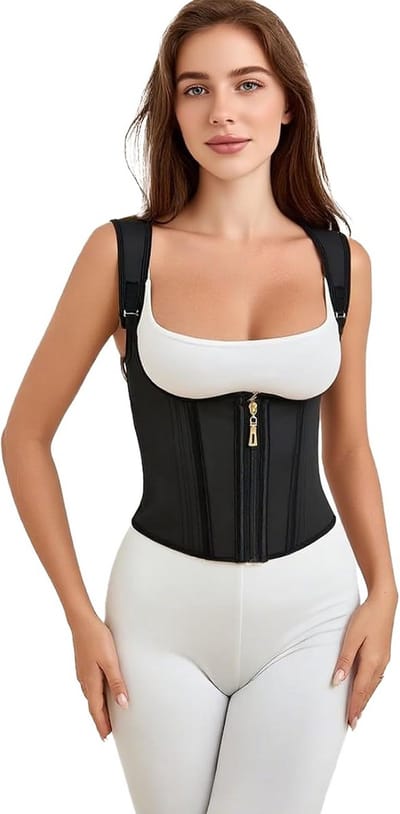 Taille Trainer Korset & Body Shaper voor Vrouwen met Latex - Voor Platte Buik en Betere Houding