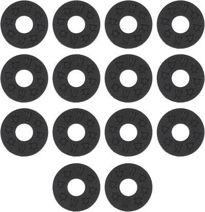 Guitar Strap Locks en Silicone Straps - 14 Stuks voor Veiligheid en Bescherming van Gitaar, Bas en Ukulele