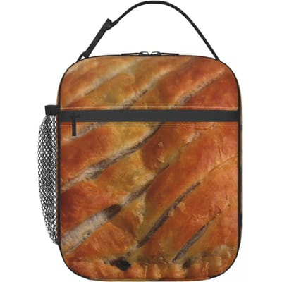 Greggs Steak Bake Geïsoleerde Lunchtas voor Vrouwen Kantoor Koeltas Thermische Voedseldoos Tote Draagbare Lunchboxen Container One Size