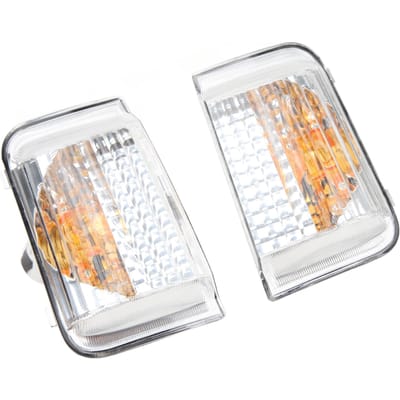 Cache de rétroviseur 6325.H0 Cache de lentille de clignotant de rétroviseur latéral pour Fiat Ducato 2006 à 2023 beige