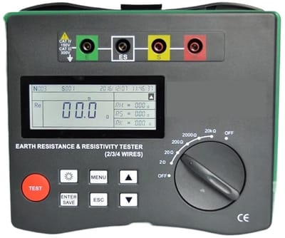 Isolatietester Meter - Weerstandsmeter Megger - Elektrische Inspectie - Digitale Weergave - 209 kOhm - One Color