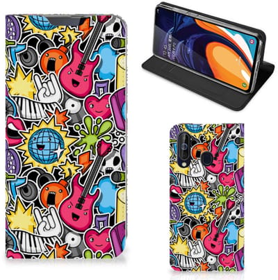 Samsung Galaxy A60 Hippe Standcase Punk Rock
