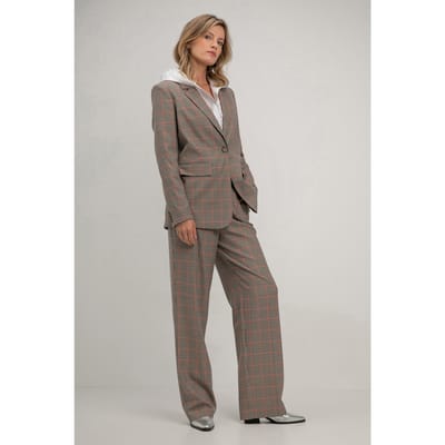 Josephine & Co Scott Pants Sand Check Size: 40 | Outlet | Dames | Zand
