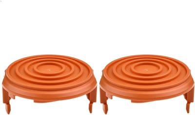 Trimmer Spoel Covers - Draad Covers - Gazon Onderhoud - Eenvoudige Installatie - 2 Stuks - Zwart