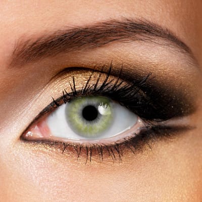 Fashionlens® kleurlenzen - Pure Quartz Grey - jaarlenzen met lenshouder