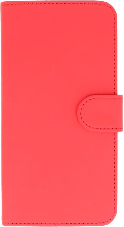 Bookstyle Wallet Case Hoesje Geschikt voor Huawei Ascend P8 Rood