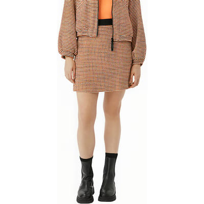 Comma  Skirts Orange Maat: 42 | Mini Rokken Outlet | Dames | Oranje