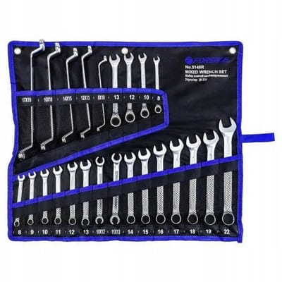 Forsage F-5148R - Set van Sleutels - 24-delig - Chroom Vanadium Staal - Inclusief Etui