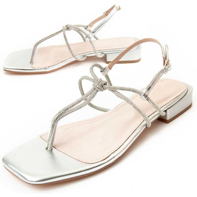 Montevita Heel Sandal Sandalo2 in Zilver