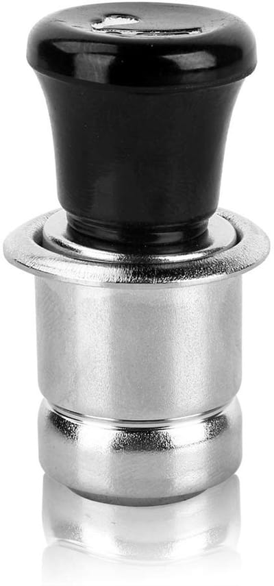 Allecto - Auto Sigarettenaansteker - 12V Universeel - Duurzaam en Stevig - 20mm Formaat - Geschikt voor de meeste voertuigen - Automatische Sigaret...
