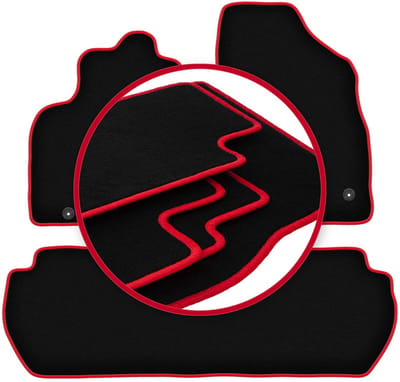 CARLUX-RED automatten voor: Citroen Berlingo II Multispace (2008-2018)