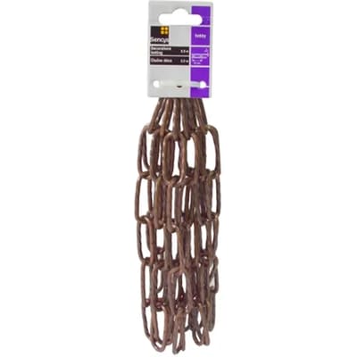Sencys Decoratieve Ketting - Staal - Bruin - 4mm - 2,5m