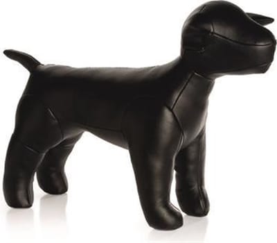 Skai Mannequin Hond Zwart 46,5x16x32