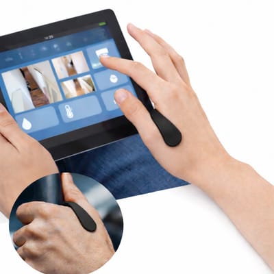 Acupunctuur Clip I Anti Stres I Hand Ontspanner I Handmassage I Tijger Acupunten I Massage Clip I Zwart