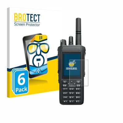 BROTECT - Screenprotector voor Motorola R7 FKP - Folie Beschermfolie transparant 6 Stuks