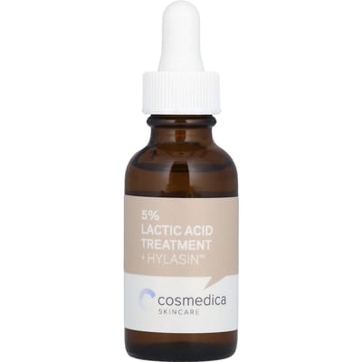 Cosmedica Skincare, 5% Lactic Acid Treatment + Hyracin, 30ml (1oz) black