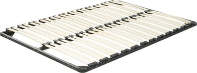 Vrijstaand Lattenbodem 180x200 cm met Metalen Frame en 48 Houten Latten